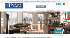 Desktop Screenshot of fenetres-maine.com